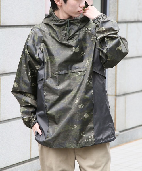 オイルドジャケット アノラックパーカー セール】【FORECAST】超軽量リップストップ アノラックパーカー 撥水