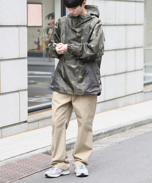 FORECAST（フォーキャスト）の「【FORECAST】超軽量リップストップ アノラックパーカー 撥水加工 2271（ナイロンジャケット・メンズ・グリーン/ネイビー/カモフラージュ・S/M/L/XL）」の5枚目の写真