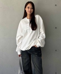 カレッジロゴスウェット