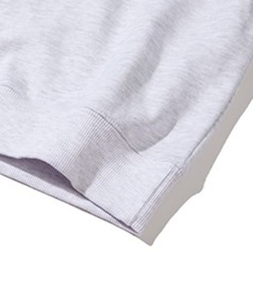 BITTER CELLS（ビターセルズ）の「BITTER CELLS／MOOD プルオーバー（ウラケ）（スウェット・レディース・ライトグレー/ブラウン/ピンク・SMALL/LARGE）」の12枚目の写真