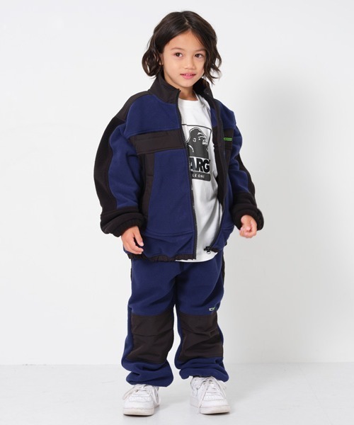未使用⭐︎Xlarge kids 3点セット 110cm ブルゾン、パーカ、パンツ セール】切替ブルゾン（ブルゾン）｜XLARGE KIDS（エクストララージ