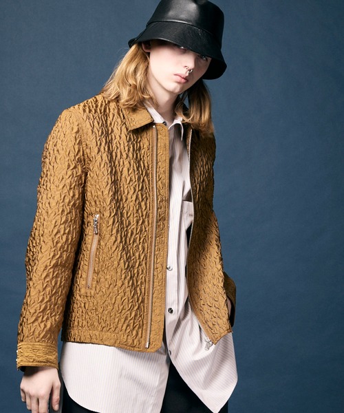 MAISON SPECIAL(メゾンスペシャル)の「《UNISEX》【LIMITED EDITION】Dress-Fit Harrington Jacket/ドレスフィットハリントンジャケット【MAISON SPECIAL/メゾンスペシャル】■セットアップ対応■(ブルゾン・メンズ・ダークブラック/ブラック系その他/グレー/チャコールグレー/ブラウン/ブラック・2/1)」の2枚目の写真