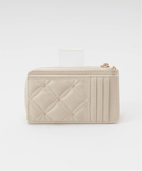 RANDA（ランダ）の「キルティングｘスタッズ フラグメントケース（カードケース・レディース・ピンク/アイボリー/ブラック/シルバー・FREE）」の14枚目の写真