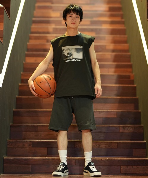 Quiksilver(クイックシルバー)の「【ムラサキスポーツ限定】QUIKSILVER/クイックシルバー ショーツ コットン ビンテージライク QWS242617M(その他パンツ・メンズ・アイボリー/チャコール/インディゴブルー/ピンク・M/L)」の15枚目の写真