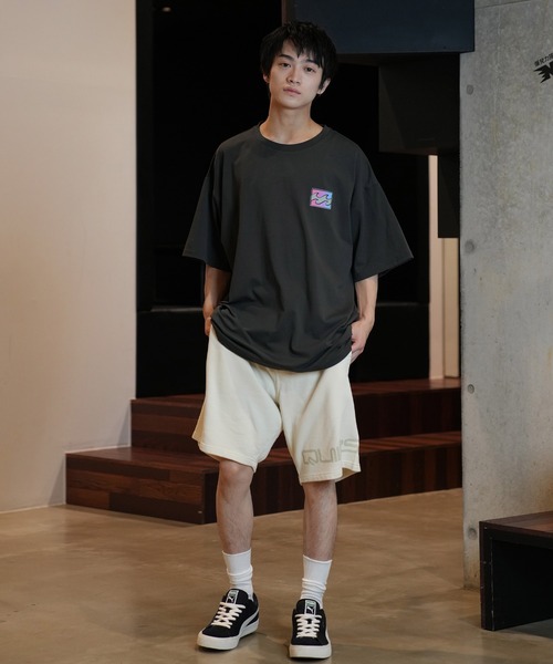 Quiksilver(クイックシルバー)の「【ムラサキスポーツ限定】QUIKSILVER/クイックシルバー ショーツ コットン ビンテージライク QWS242617M(その他パンツ・メンズ・アイボリー/チャコール/インディゴブルー/ピンク・M/L)」の9枚目の写真