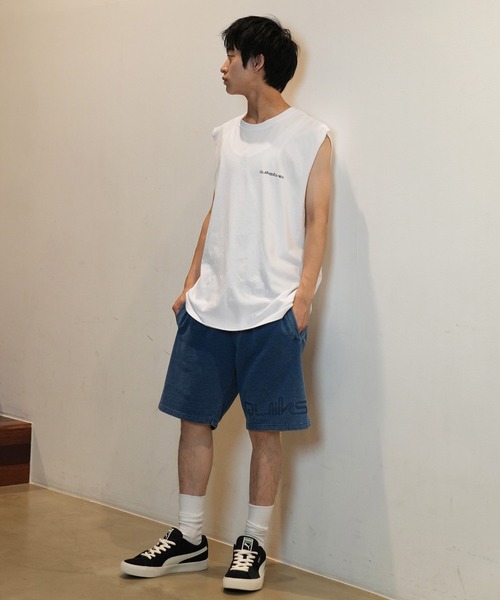 Quiksilver(クイックシルバー)の「【ムラサキスポーツ限定】QUIKSILVER/クイックシルバー ショーツ コットン ビンテージライク QWS242617M(その他パンツ・メンズ・アイボリー/チャコール/インディゴブルー/ピンク・M/L)」の21枚目の写真