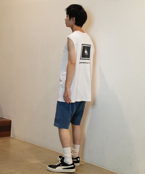 Quiksilver(クイックシルバー)の「【ムラサキスポーツ限定】QUIKSILVER/クイックシルバー ショーツ コットン ビンテージライク QWS242617M(その他パンツ・メンズ・アイボリー/チャコール/インディゴブルー/ピンク・M/L)」の22枚目の写真