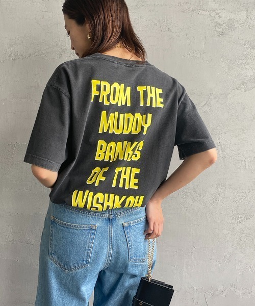 GOOD ROCK SPEED（グッドロックスピード）の「[GOOD ROCK SPEED/グッドロックスピード] NIRVANA ロックプリントTシャツ（Tシャツ/カットソー・レディース・チャコールグレー・L/XL）」の3枚目の写真