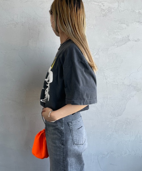 GOOD ROCK SPEED（グッドロックスピード）の「[GOOD ROCK SPEED/グッドロックスピード] NIRVANA ロックプリントTシャツ（Tシャツ/カットソー・レディース・チャコールグレー・L/XL）」の20枚目の写真