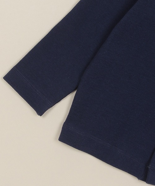 Love&Peace&Money（ラブアンドピースアンドマネー）の「テレコカーディガン（カーディガン/ボレロ・キッズ・ネイビー/レッド/キナリ・90cm/100cm/110cm/120cm/130cm/80ｃｍ）」の7枚目の写真