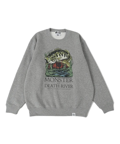 MONSTER OF DEATH RIVER Crewneck Sweat（スウェット）｜NOTHINKER（ノーシンカー） 7,700円
