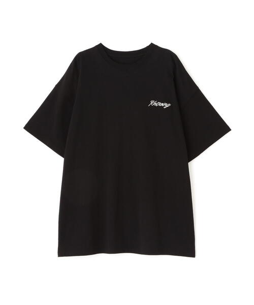 FREE'S MART（フリーズマート）の「◆バックハートプリントビッグＴシャツ（Tシャツ/カットソー・レディース・ブラック/ホワイト/イエロー・FREE）」の4枚目の写真