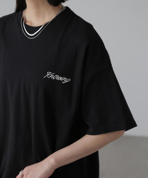 FREE'S MART（フリーズマート）の「◆バックハートプリントビッグＴシャツ（Tシャツ/カットソー・レディース・ブラック/ホワイト/イエロー・FREE）」の14枚目の写真