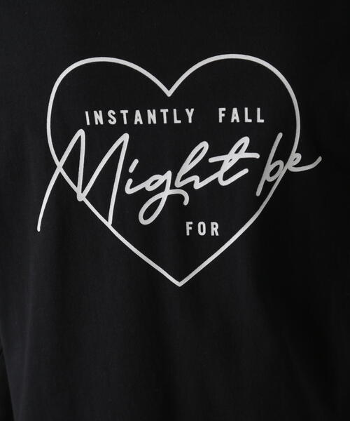 FREE'S MART（フリーズマート）の「◆バックハートプリントビッグＴシャツ（Tシャツ/カットソー・レディース・ブラック/ホワイト/イエロー・FREE）」の16枚目の写真
