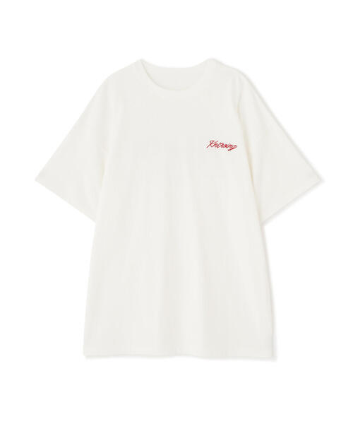 FREE'S MART（フリーズマート）の「◆バックハートプリントビッグＴシャツ（Tシャツ/カットソー・レディース・ブラック/ホワイト/イエロー・FREE）」の21枚目の写真