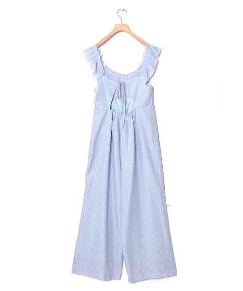 Alley by w closet（アリーバイダブルクローゼット）の「【Alley】フリルサロペットパンツ（その他パンツ・レディース・ピンク/イエロー/ブルー系その他・FREE）」の14枚目の写真