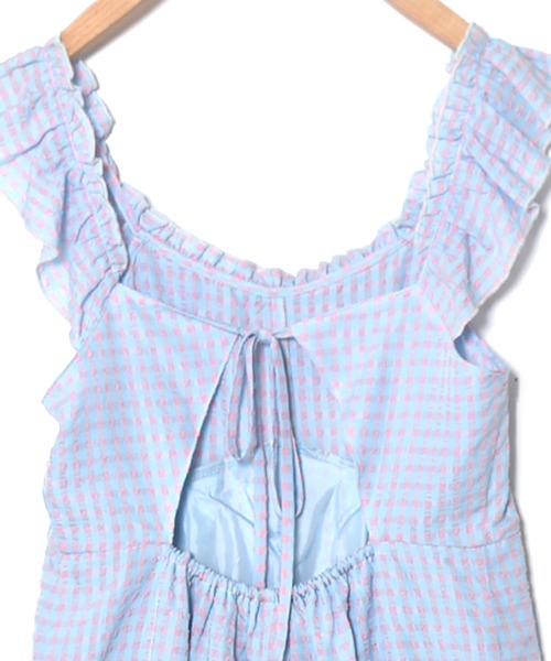 Alley by w closet（アリーバイダブルクローゼット）の「【Alley】フリルサロペットパンツ（その他パンツ・レディース・ピンク/イエロー/ブルー系その他・FREE）」の16枚目の写真