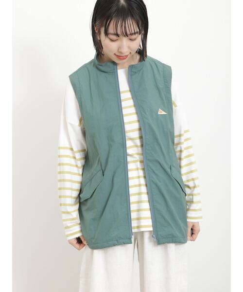 Samansa Mos2（サマンサ モスモス）の「【KELTY×Samansa Mos2】サンシェイドベスト（ブルゾン・レディース・カーキ/グリーン/オフホワイト・F）」の11枚目の写真
