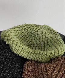 帽子 AMERI GLITTER KNIT BERET GLITTER KNIT BERET（ハンチング/ベレー帽）｜Ameri（アメリ）の