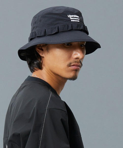 Liberaiders(リベレイダース)の「Liberaiders/リベレイダース LR RIPSTOP HAT ハット(ハット・メンズ・ブラック/オリーブ/ベージュ・L/XL)」の11枚目の写真