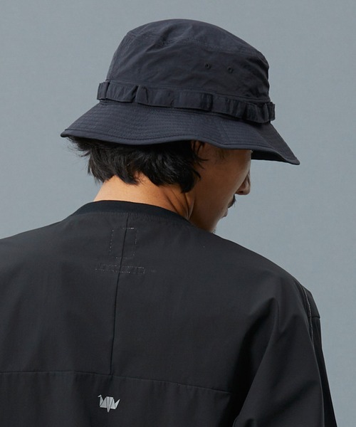Liberaiders(リベレイダース)の「Liberaiders/リベレイダース LR RIPSTOP HAT ハット(ハット・メンズ・ブラック/オリーブ/ベージュ・L/XL)」の12枚目の写真
