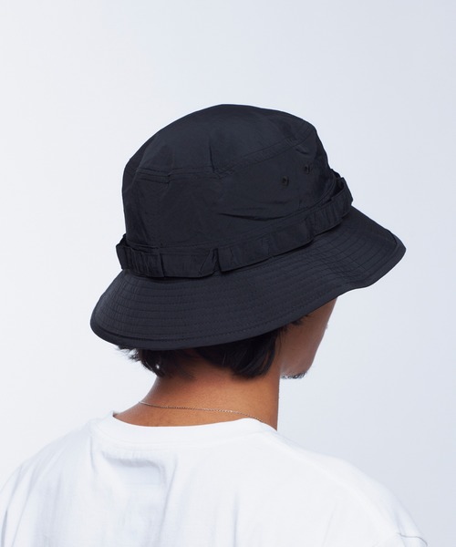 Liberaiders(リベレイダース)の「Liberaiders/リベレイダース LR RIPSTOP HAT ハット(ハット・メンズ・ブラック/オリーブ/ベージュ・L/XL)」の9枚目の写真