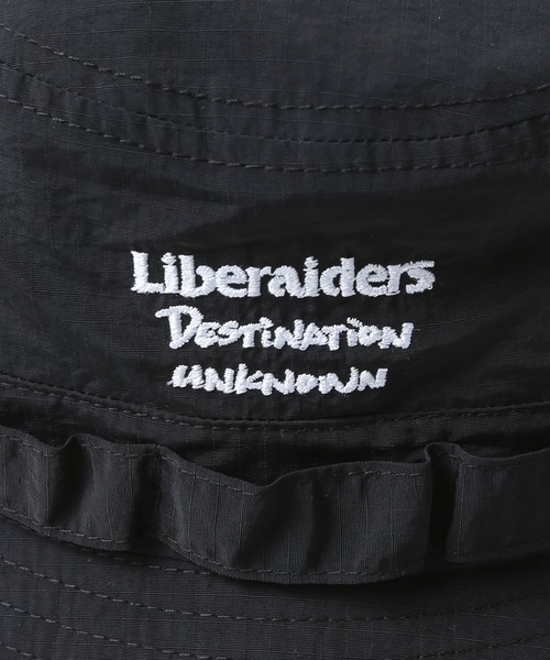 Liberaiders(リベレイダース)の「Liberaiders/リベレイダース LR RIPSTOP HAT ハット(ハット・メンズ・ブラック/オリーブ/ベージュ・L/XL)」の4枚目の写真