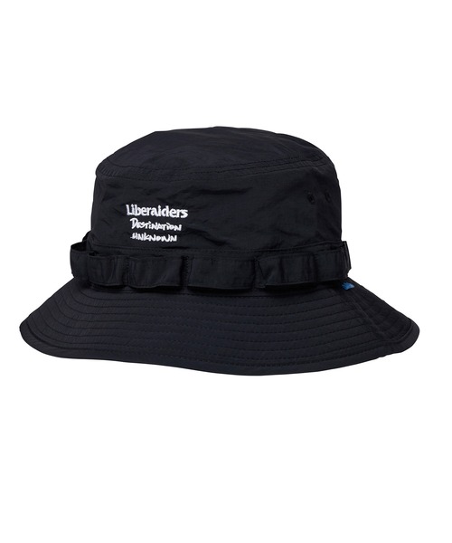Liberaiders(リベレイダース)の「Liberaiders/リベレイダース LR RIPSTOP HAT ハット(ハット・メンズ・ブラック/オリーブ/ベージュ・L/XL)」の6枚目の写真