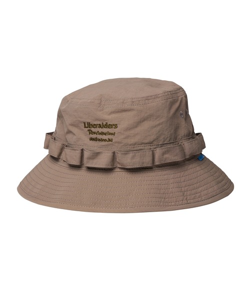 Liberaiders(リベレイダース)の「Liberaiders/リベレイダース LR RIPSTOP HAT ハット(ハット・メンズ・ブラック/オリーブ/ベージュ・L/XL)」の13枚目の写真