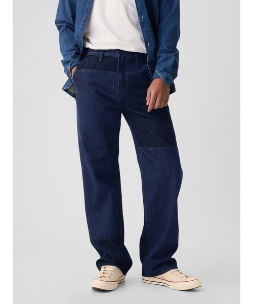 GAP（ギャップ）の「90S ルーズパッチワーク デニム（デニムパンツ