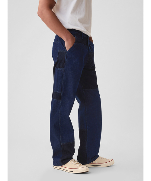 GAP（ギャップ）の「90S ルーズパッチワーク デニム（デニムパンツ