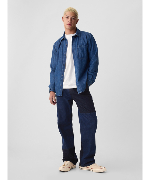 GAP（ギャップ）の「90S ルーズパッチワーク デニム（デニムパンツ 