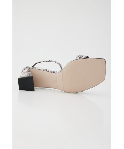 STACCATO(スタッカート)の「モタルドローヒールサンダル(サンダル・レディース・ホワイト・24.5cm/24cm/23.5cm/23cm/22.5cm)」の10枚目の写真