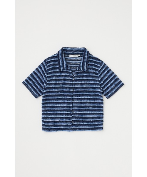MOUSSY(マウジー)の「MIX COLOR CROCHET シャツ(シャツ/ブラウス・レディース・オレンジ/グリーン/ブルー・FREE)」の6枚目の写真