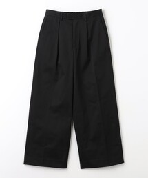 SOFTHYPHEN（ソフトハイフン）の「ORGANIC COTTON CHINO WIDE TROUSERS