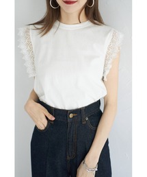 【ZOZO限定】 ショルダーレースタンク