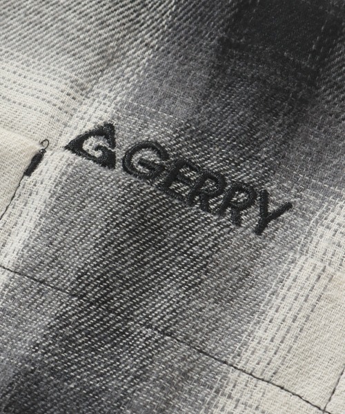 GERRY（ジェリー）の「【GERRY/ジェリー】ワンポイントロゴ ロングスリーブ チェックネルシャツ（シャツ/ブラウス・メンズ・ブラウン/ホワイト/ブラック/マルチ/サックスブルー/ブルー/ダークグリーン/ベージュ・LL/L/M）」の21枚目の写真