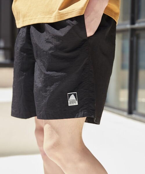 SIERRA DESIGNS（シェラデザイン）の「SIERRA DESIGNS（シエラデザインズ）別注ナイロンイージーショーツ（その他パンツ・メンズ・ベージュ/ブラック・M/L/XL）」の9枚目の写真