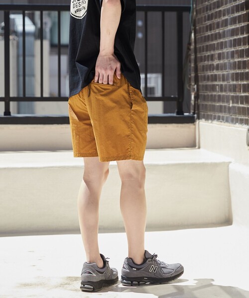 SIERRA DESIGNS（シェラデザイン）の「SIERRA DESIGNS（シエラデザインズ）別注ナイロンイージーショーツ（その他パンツ・メンズ・ベージュ/ブラック・M/L/XL）」の12枚目の写真