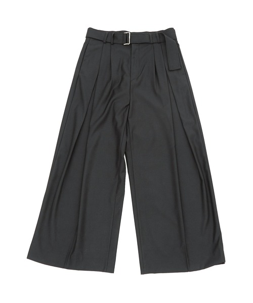 a.p.o.v.(エーピーオービー)の「a.p.o.v. ロングベルトダブルタックドレープワイドパンツ(スラックス・メンズ・チャコール/ブラック/ネイビー・M)」の15枚目の写真