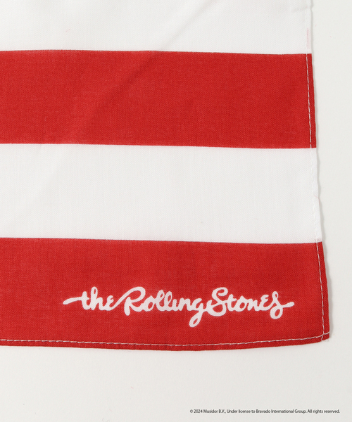 JOURNAL STANDARD relume(ジャーナルスタンダード レリューム)の「THE ROLLING STONES / ローリングストーンズ Bandana(バンダナ/スカーフ・メンズ・レッド・FREE)」の4枚目の写真