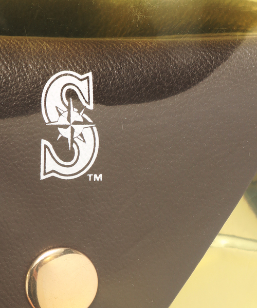 MLB（メジャーリーグベースボール）の「MLB / メジャーリーグベースボール サンカクコインケース（コインケース・メンズ・ブラウン/キャメル・FREE）」の4枚目の写真