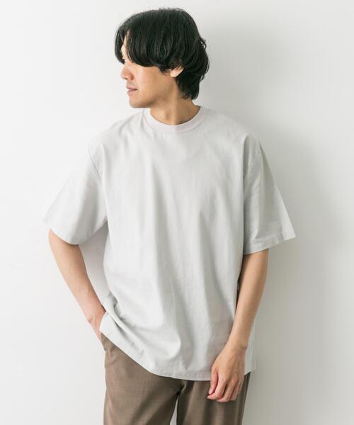 URBAN RESEARCH DOORS（アーバンリサーチドアーズ）の「ストレッチリネンTシャツ（Tシャツ/カットソー・メンズ・モカ/ミント/グレー系その他/ブラック・MEDIUM/LARGE/X-LARGE）」の17枚目の写真