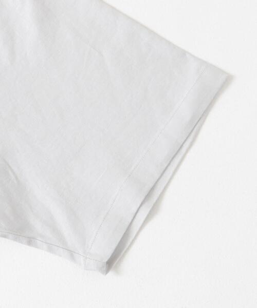 URBAN RESEARCH DOORS（アーバンリサーチドアーズ）の「ストレッチリネンTシャツ（Tシャツ/カットソー・メンズ・モカ/ミント/グレー系その他/ブラック・MEDIUM/LARGE/X-LARGE）」の22枚目の写真