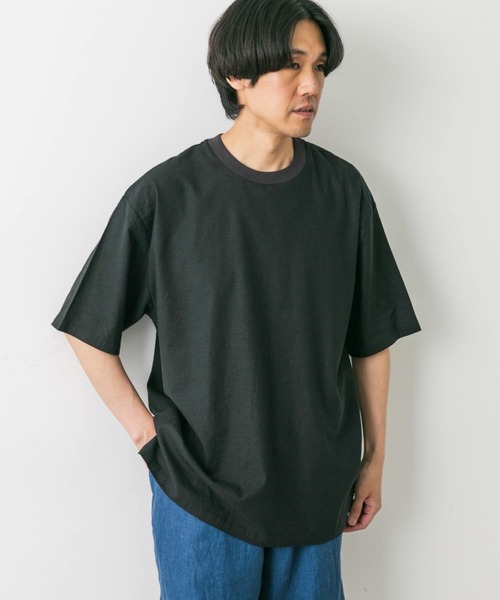 URBAN RESEARCH DOORS - アーバンリサーチドアーズ リネン カットソー URBAN RESEARCH DOORS（アーバンリサーチドアーズ）の