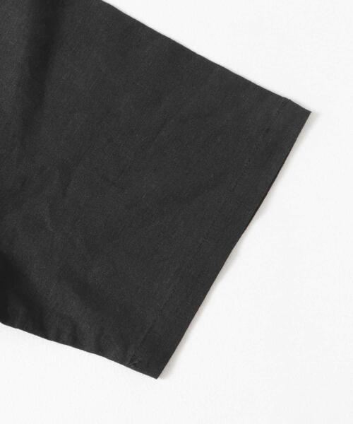 URBAN RESEARCH DOORS（アーバンリサーチドアーズ）の「ストレッチリネンTシャツ（Tシャツ/カットソー・メンズ・モカ/ミント/グレー系その他/ブラック・MEDIUM/LARGE/X-LARGE）」の12枚目の写真