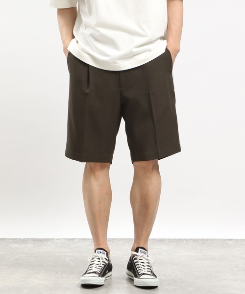 GLOBAL WORK Smile Seed Store（グローバルワーク スマイルシードストア）の「リネンライクショートパンツ/987305（その他パンツ・メンズ・ダークネイビー/ダークブラウン/ブラック・SMALL/MEDIUM/LARGE/X-LARGE）」の20枚目の写真
