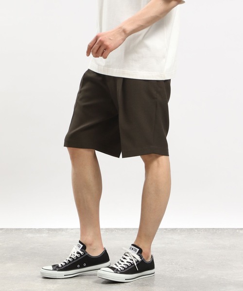 GLOBAL WORK Smile Seed Store（グローバルワーク スマイルシードストア）の「リネンライクショートパンツ/987305（その他パンツ・メンズ・ダークネイビー/ダークブラウン/ブラック・SMALL/MEDIUM/LARGE/X-LARGE）」の21枚目の写真