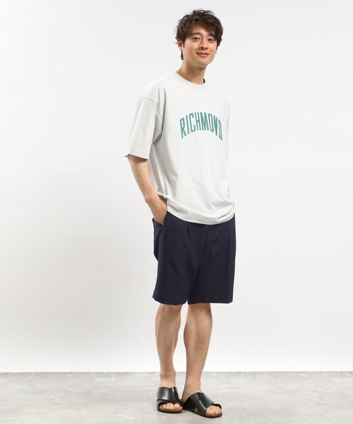 GLOBAL WORK Smile Seed Store（グローバルワーク スマイルシードストア）の「リネンライクショートパンツ/987305（その他パンツ・メンズ・ダークネイビー/ダークブラウン/ブラック・SMALL/MEDIUM/LARGE/X-LARGE）」の13枚目の写真