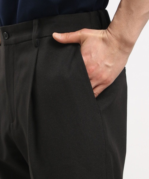 GLOBAL WORK Smile Seed Store（グローバルワーク スマイルシードストア）の「リネンライクショートパンツ/987305（その他パンツ・メンズ・ダークネイビー/ダークブラウン/ブラック・SMALL/MEDIUM/LARGE/X-LARGE）」の12枚目の写真